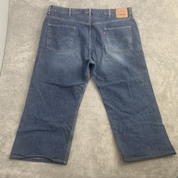 Vintage Levis 569 Jeans Men 44x25” Loose Straight Fit Blue Denim Y2K Relaxed - Picture 10 of 11